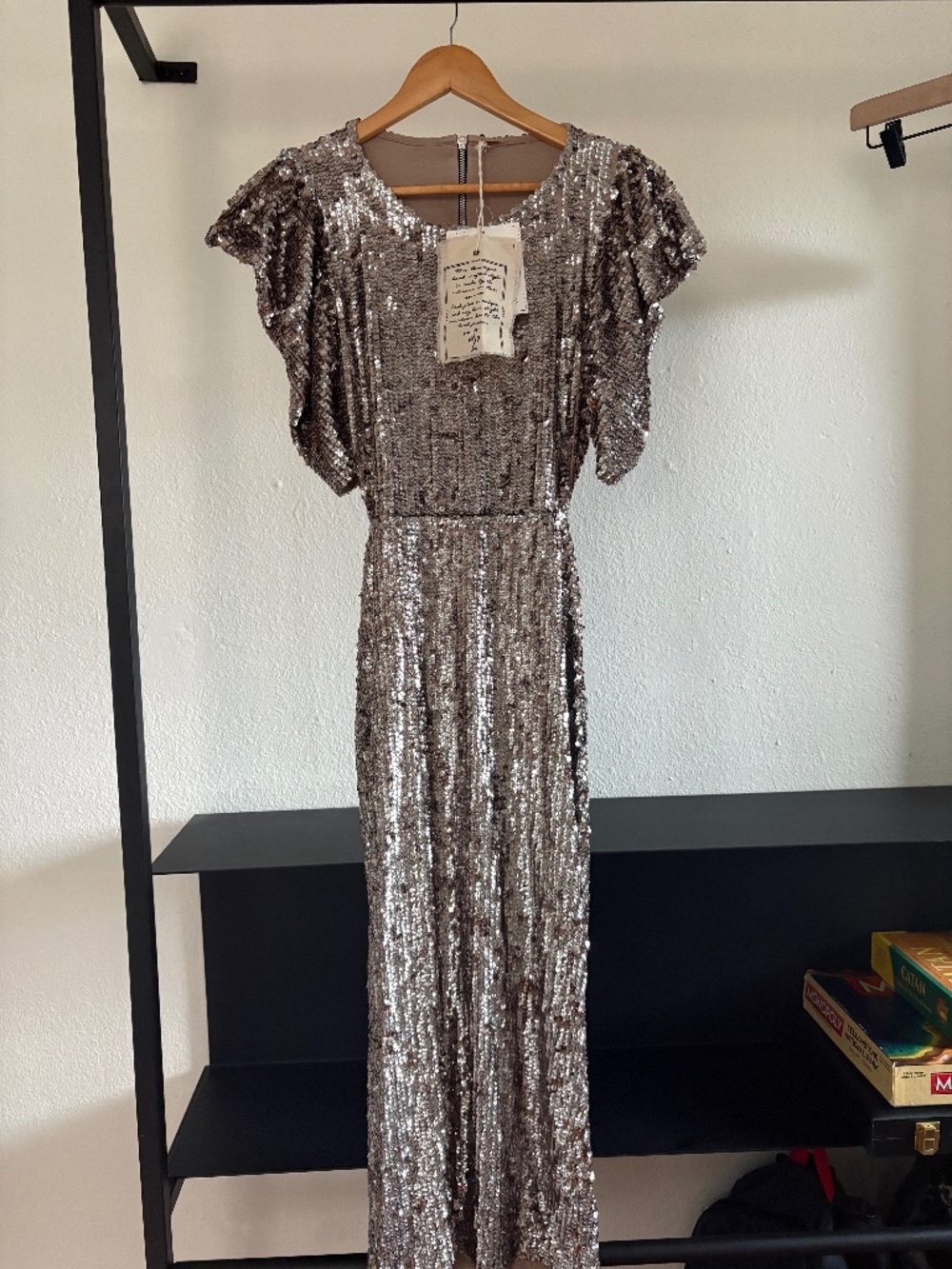 Gigi Sequin Midi Dress